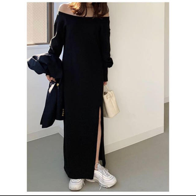 louren sweat slit onepiece