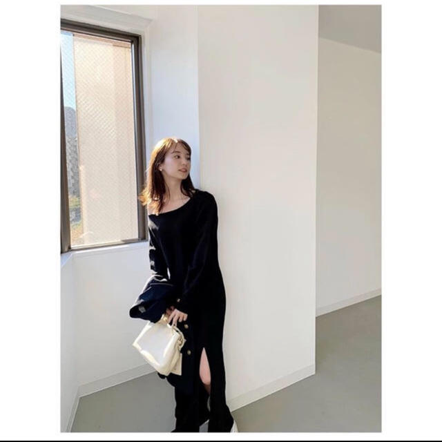 louren sweat slit onepiece