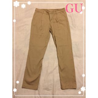 ジーユー(GU)の新品♡ベージュチノパン♡ジーユー(チノパン)