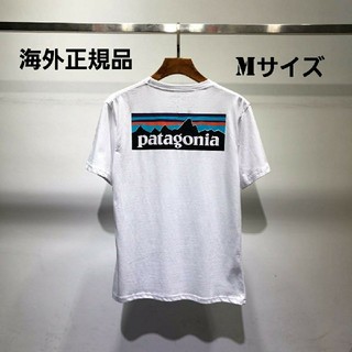 パタゴニア(patagonia)の夏物10%offセール　patagonia　半袖Tシャツ　ホワイト(Tシャツ/カットソー(半袖/袖なし))