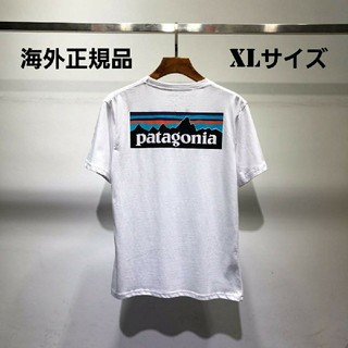 パタゴニア(patagonia)の夏物10%offセール　patagonia　半袖Tシャツ　ホワイト　XLサイズ(Tシャツ/カットソー(半袖/袖なし))