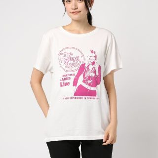 ヒステリックグラマー(HYSTERIC GLAMOUR)のヒステリックグラマー プリント ビッグTシャツ 美品(Tシャツ(半袖/袖なし))