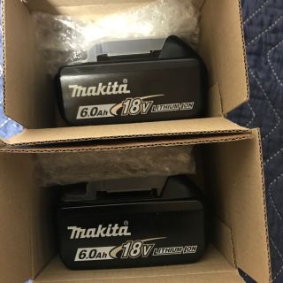 マキタ(Makita)の純正マキタ18.6A バッテリー　2個(工具/メンテナンス)