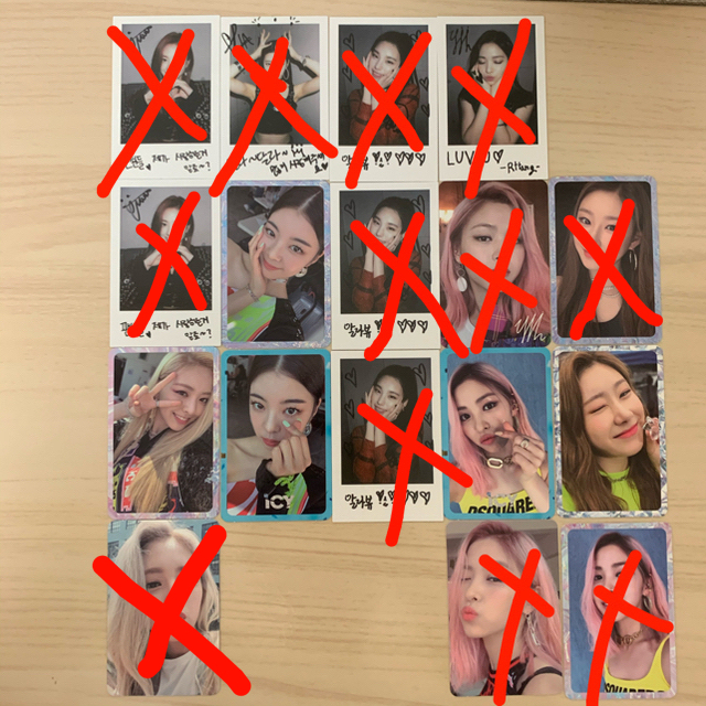 ITZY グッズまとめ売り ITZY IT'z ITZY グッズ ラントレ イェジ コンプ オール ユニット