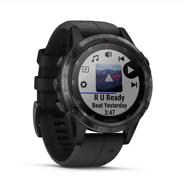 GARMIN(ガーミン)の最終値下げ‼️GARMIN Fenix 5 Plus SapphireBlack スポーツ/アウトドアのトレーニング/エクササイズ(トレーニング用品)の商品写真