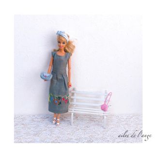 バービー(Barbie)のno.675 - バービー服&靴《ワンピース》(人形)