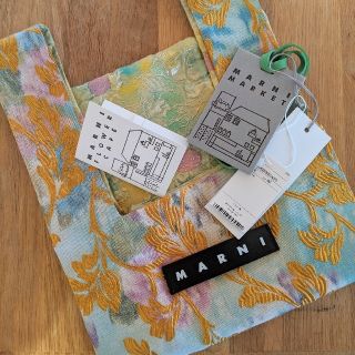 マルニ(Marni)の新品未使用 タグ付 マルニ フラワーカフェ エコバッグ(トートバッグ)