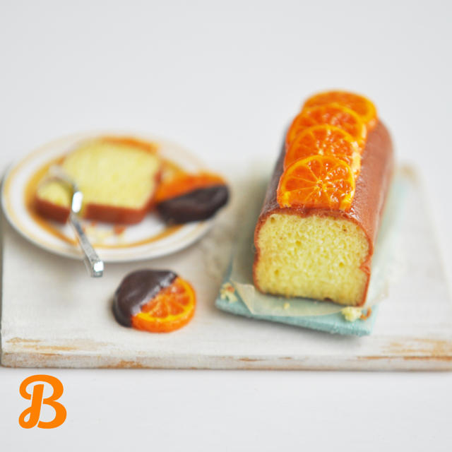 Bオレンジパウンドケーキのセット