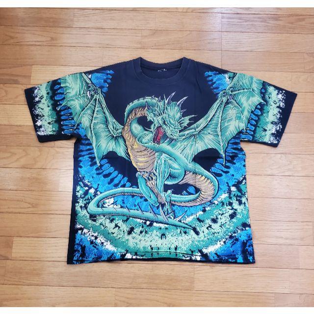 90s Vintage Dragon Tシャツ