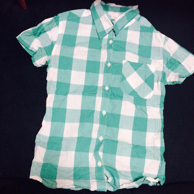 チェック♡グリーン♡シャツ メンズのトップス(シャツ)の商品写真