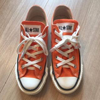 コンバース(CONVERSE)の完売　オレンジ　コンバース　23cm(スニーカー)