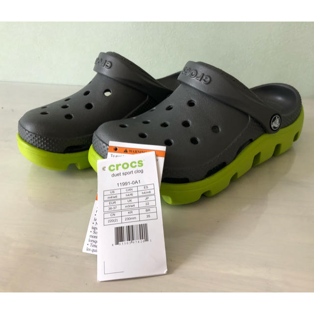 crocs(クロックス)のcrocs デュエット スポーツ メンズの靴/シューズ(サンダル)の商品写真