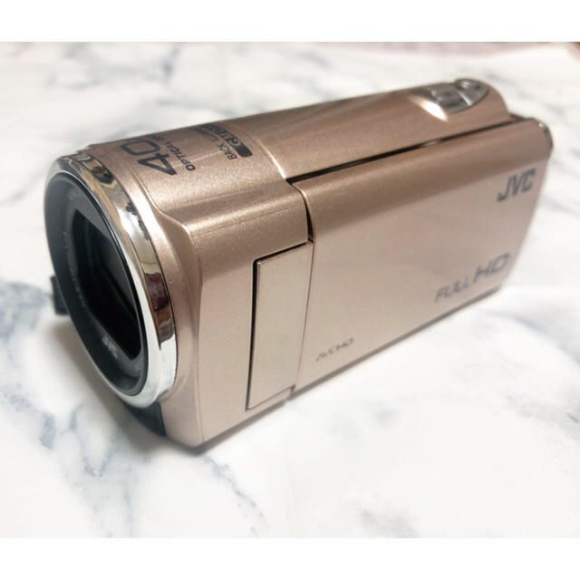 ひし型 ☆新品☆JVC GZ-F200-T エブリオEverioビデオカメラ 32GB茶