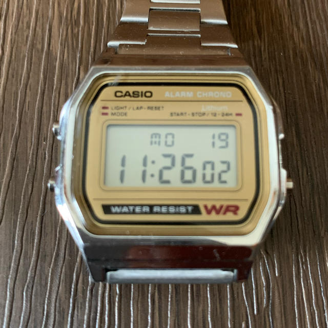 CASIO A158WE あいみょん チプカシ 枠無し - 時計 CASIO A158WE あいみょん チプカシ 枠無し - 時計