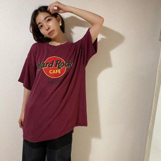 ディズニー(Disney)の【レアカラー】HARD ROCK CAFE  Tシャツ(Tシャツ/カットソー(半袖/袖なし))