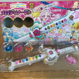 バンダイ(BANDAI)のプリキュア☆メロディソード　美品(キャラクターグッズ)