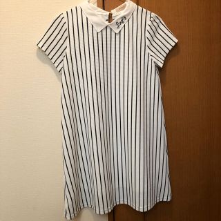 ベルメゾン(ベルメゾン)のkids ストライプ　ワンピース👗(ワンピース)