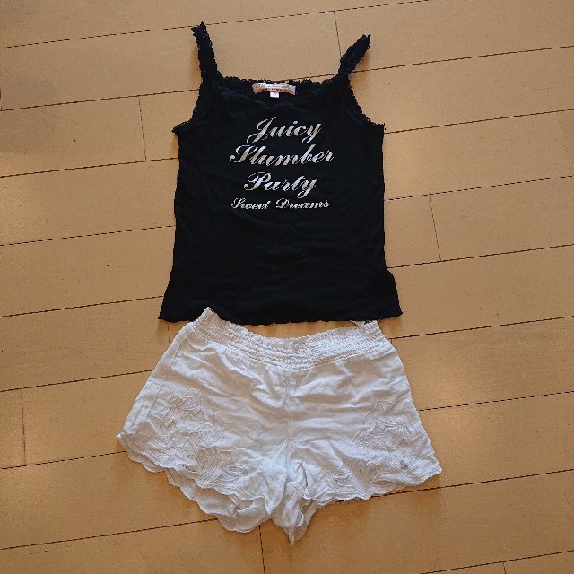 Juicy Couture(ジューシークチュール)の女の子2点セット  キッズ/ベビー/マタニティのキッズ服女の子用(90cm~)(Tシャツ/カットソー)の商品写真