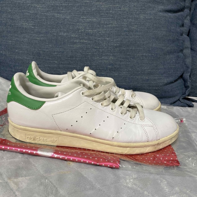 adidas(アディダス)の楽天パパ様専用！スタンスミス メンズ 白×緑 メンズの靴/シューズ(スニーカー)の商品写真