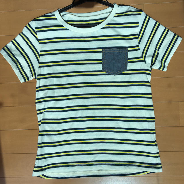 GLOBAL WORK(グローバルワーク)のボーダー&オレンジTセット キッズ/ベビー/マタニティのキッズ服男の子用(90cm~)(Tシャツ/カットソー)の商品写真