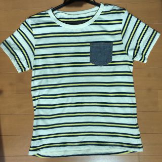 グローバルワーク(GLOBAL WORK)のボーダー&オレンジTセット(Tシャツ/カットソー)