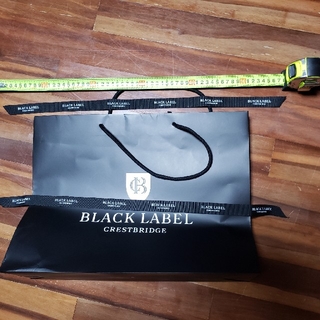 ブラックレーベルクレストブリッジ(BLACK LABEL CRESTBRIDGE)のブラックレーベルショッパー袋(ショップ袋)