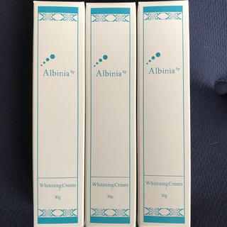 Albinia アルバニア　3本　A-04(フェイスクリーム)