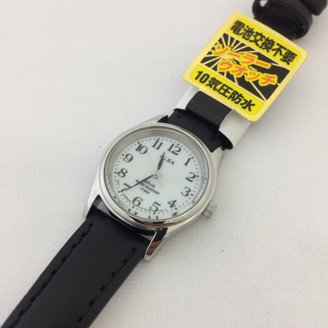 ALBA(アルバ)の SEIKO アルバ スタンダード ソーラー AEGD543 （ホワイト） レディースのファッション小物(腕時計)の商品写真