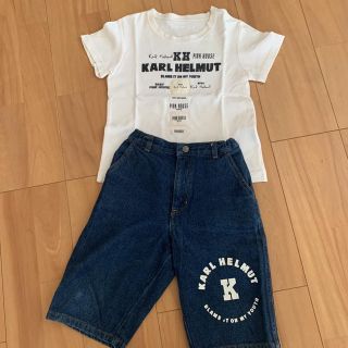 カールヘルム(Karl Helmut)のボーイズカールヘルム 上下2点セットで！お値下！(Tシャツ/カットソー)