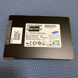 サムスン(SAMSUNG)のSamsung SSD 2.5インチSATA 128GB使用時間479h/美品(PCパーツ)