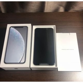 アイフォーン(iPhone)のiPhone XR 64GB white SIMフリー 即日発送 新品(スマートフォン本体)