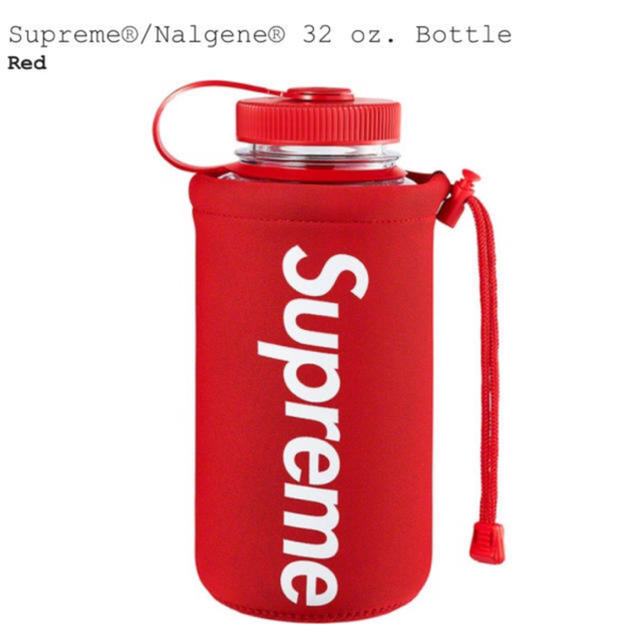 Supreme   Nalgene 32 oz. Bottle RED