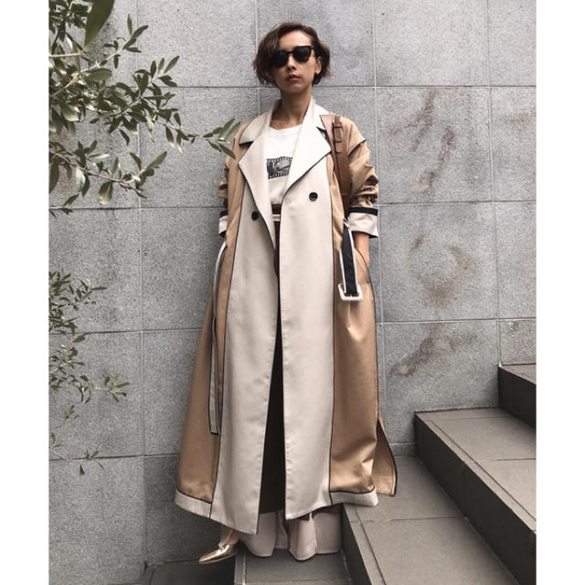 Ameri VINTAGE(アメリヴィンテージ)の28日限定くまたろー様専用Ameri Vintage trench coat レディースのジャケット/アウター(トレンチコート)の商品写真