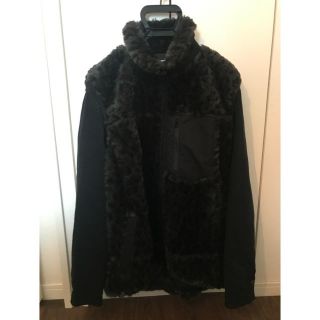 sacai LEOPARD FLEECE BLOUSON