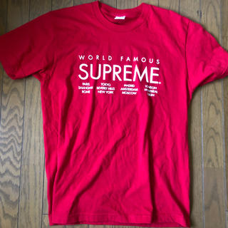 Supreme - Supreme international tシャツ takahiro赤Lの通販 by ...