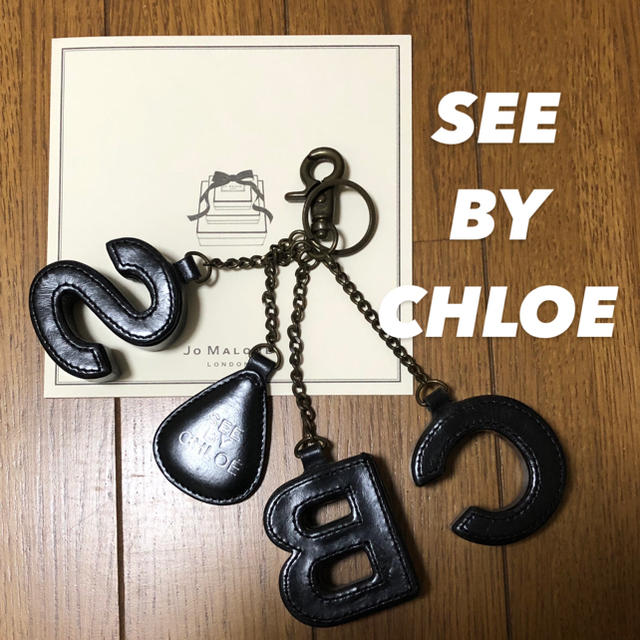 SEE BY CHLOE(シーバイクロエ)の再値下げ‼️SEE BY CHLOE チャーム　♡ レディースのバッグ(トートバッグ)の商品写真