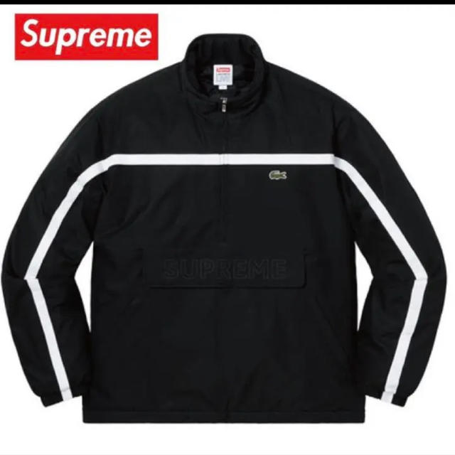 Supreme LACOSTE Puffy Half Zip Pulloverナイロンジャケット