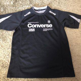 コンバース(CONVERSE)の虎上猛撃様専用★converse★Tシャツ　黒　Lサイズ(Tシャツ/カットソー(半袖/袖なし))