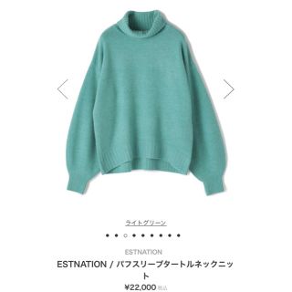 エストネーション(ESTNATION)のエストネーション タートルネックニット セーター 美品(ニット/セーター)