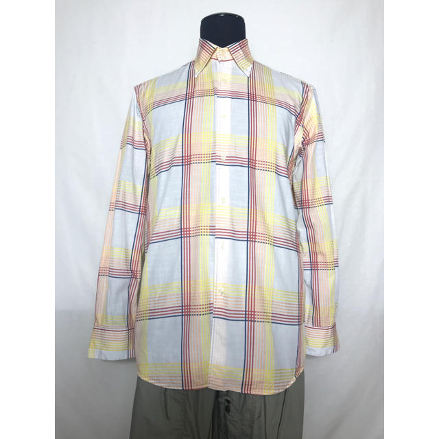 made in italy plaid shirt