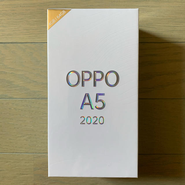 【新品未開封】OPPO A5 2020 Blue