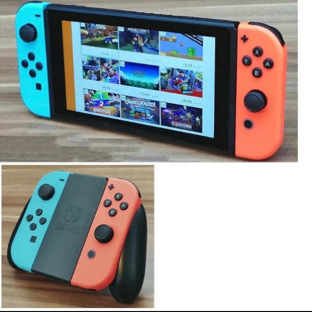 Nintendo Switch(ニンテンドースイッチ)のNintendo Switch ジョイコン カバー シリコン 青 赤 エンタメ/ホビーのゲームソフト/ゲーム機本体(その他)の商品写真