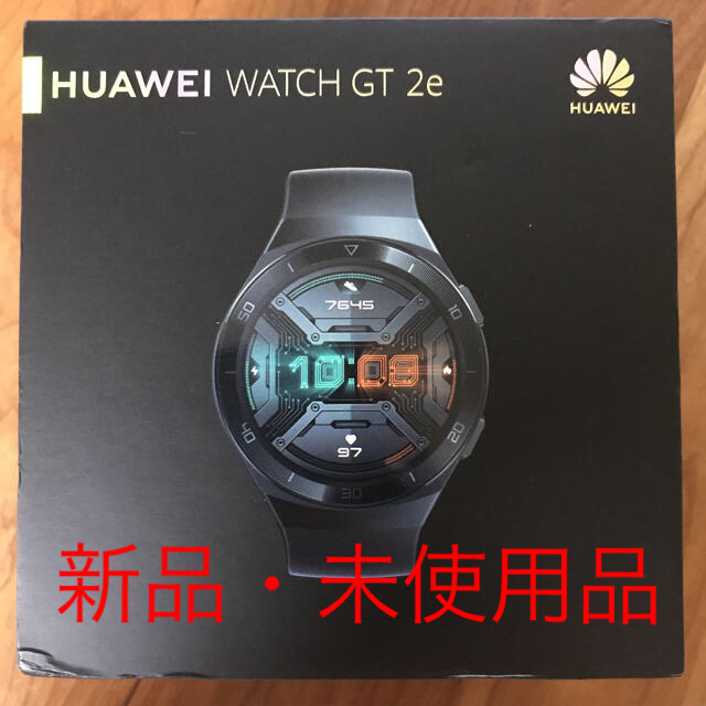 販売を販売 HUAWEI WATCH GT2e グラファイトブラック メンズ |