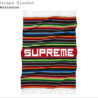 シュプリーム(Supreme)のsupreme serape blanket ブランケット シュプリーム(毛布)