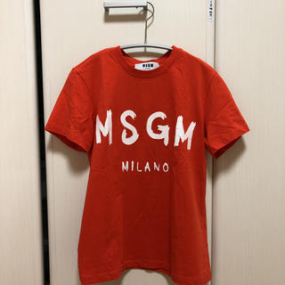 エムエスジイエム(MSGM)の【美品】MSGMTシャツ(Tシャツ(半袖/袖なし))