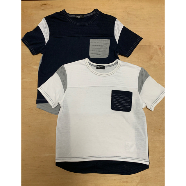 COMME CA ISM(コムサイズム)のCOMME CA ISM Tシャツ 130 2枚セット キッズ/ベビー/マタニティのキッズ服男の子用(90cm~)(Tシャツ/カットソー)の商品写真