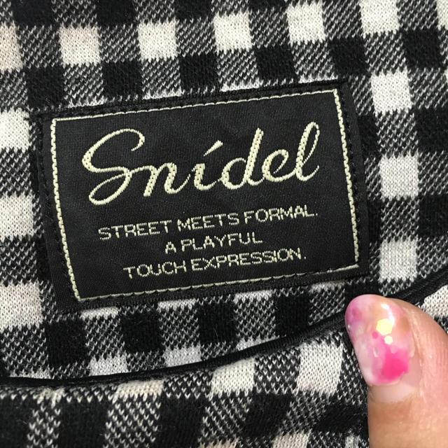 SNIDEL(スナイデル)の💕snidel ギンガムチェック💕 レディースのワンピース(ミニワンピース)の商品写真