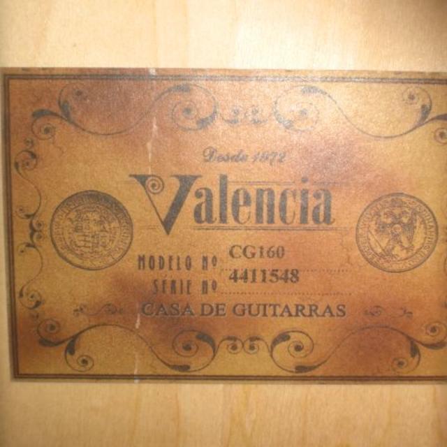 クラシックギター　Valencia CG-160 楽器のギター(クラシックギター)の商品写真
