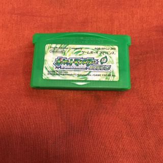 ポケモン(ポケモン)のポケットモンスター リーフグリーン ポケモン GBA アドバンス ソフト(携帯用ゲームソフト)