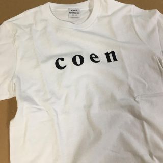 コーエン(coen)の【コーエン】メンズTシャツ★メンズSサイズ白 ★新品(Tシャツ/カットソー(半袖/袖なし))